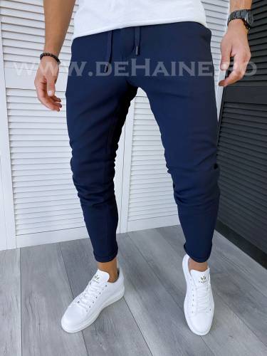 Pantaloni barbati casual bleumarin B6307 B-5*/Y E 13-5