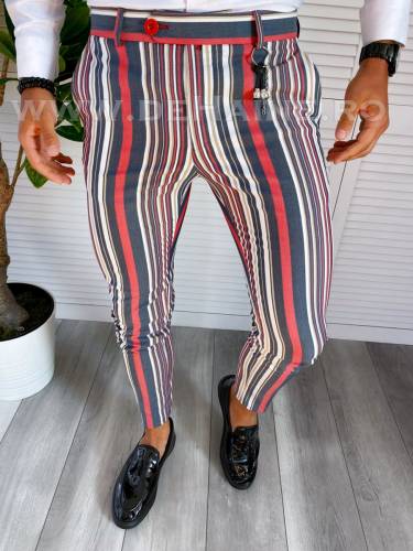 Pantaloni barbati eleganti 2000 B6-42