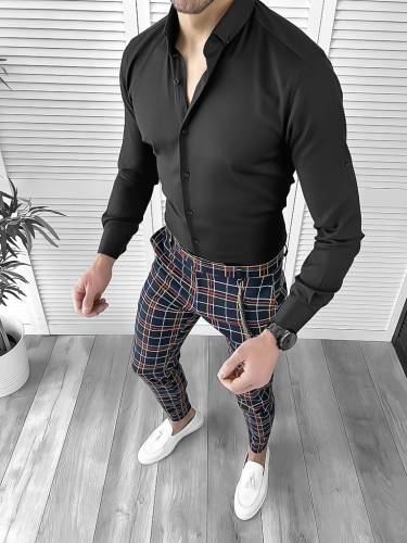 Tinuta barbati smart casual Pantaloni + Camasa 10081
