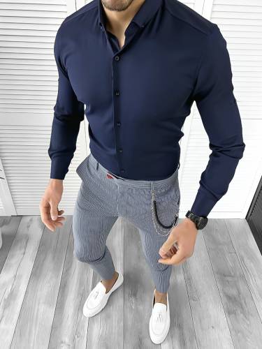 Tinuta barbati smart casual Pantaloni + Camasa 10523
